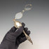 American antique sterling silver vermeil detailed decoration portable folding glasses Ronniet